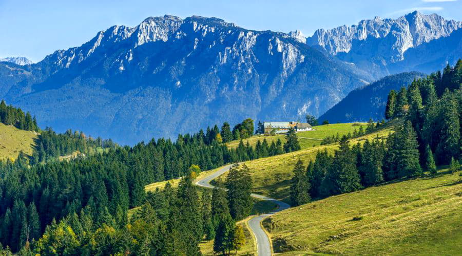 Nos services de location de voitures offrent une sélection diversifiée de véhicules à Bayrischzell.